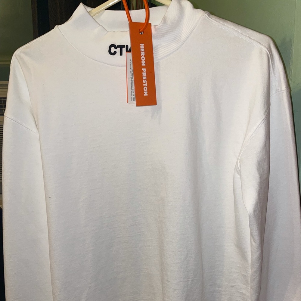 Heron preston oversized turtle neck